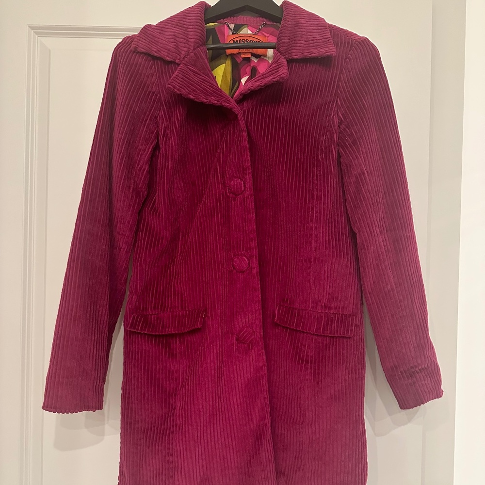 Missoni Cotton Corduroy Size Small